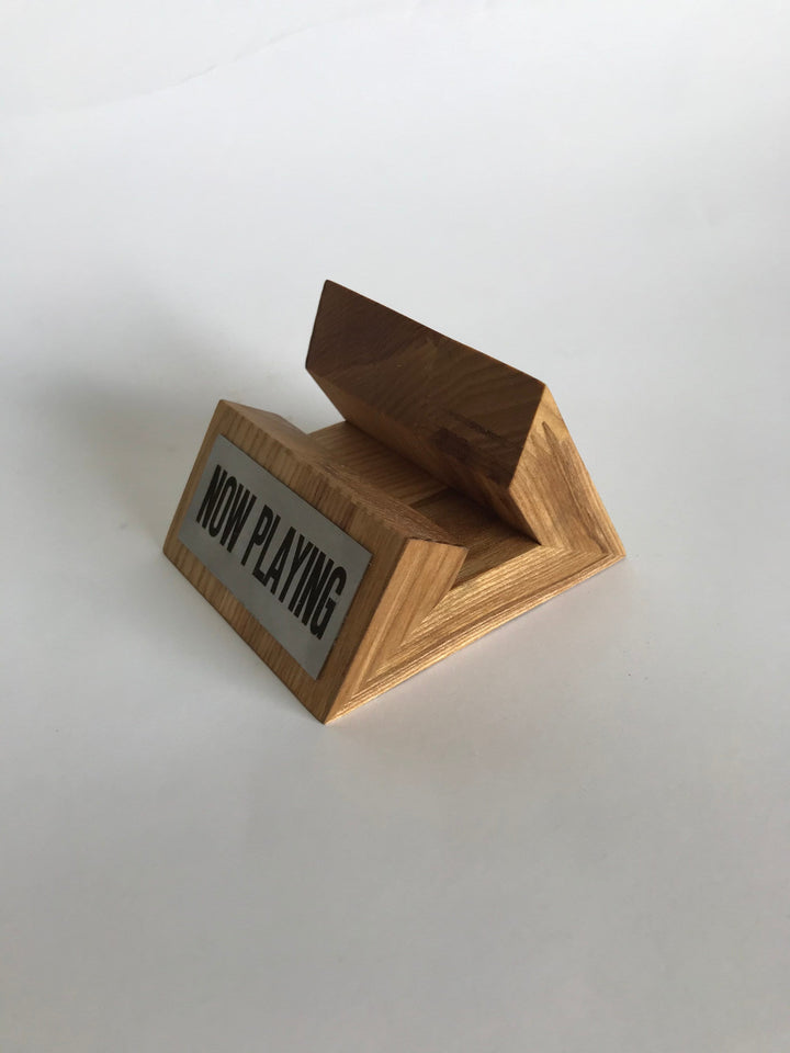 Now Playing Album Cover Display, Vinyl Record Stand, Vinyl Record Holder,Vinyl Sleeve Display Stand,Vinyl Record Storage "Now Playing" Stand - cilpastore
