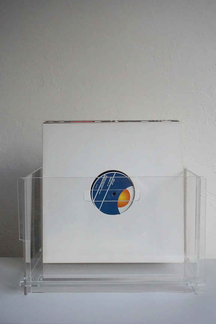 Vinyl Storage Box Display, Record Organizer, Plexiglass Vinyl Box, Minimalistic Vinyl Storage Box, Vinyl Display Box, Record Holder - cilpastore